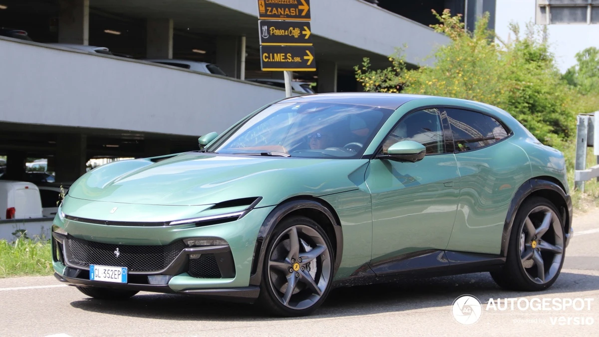 Cận cảnh Ferrari Purosangue mô phỏng xe cá nhân của Enzo Ferrari